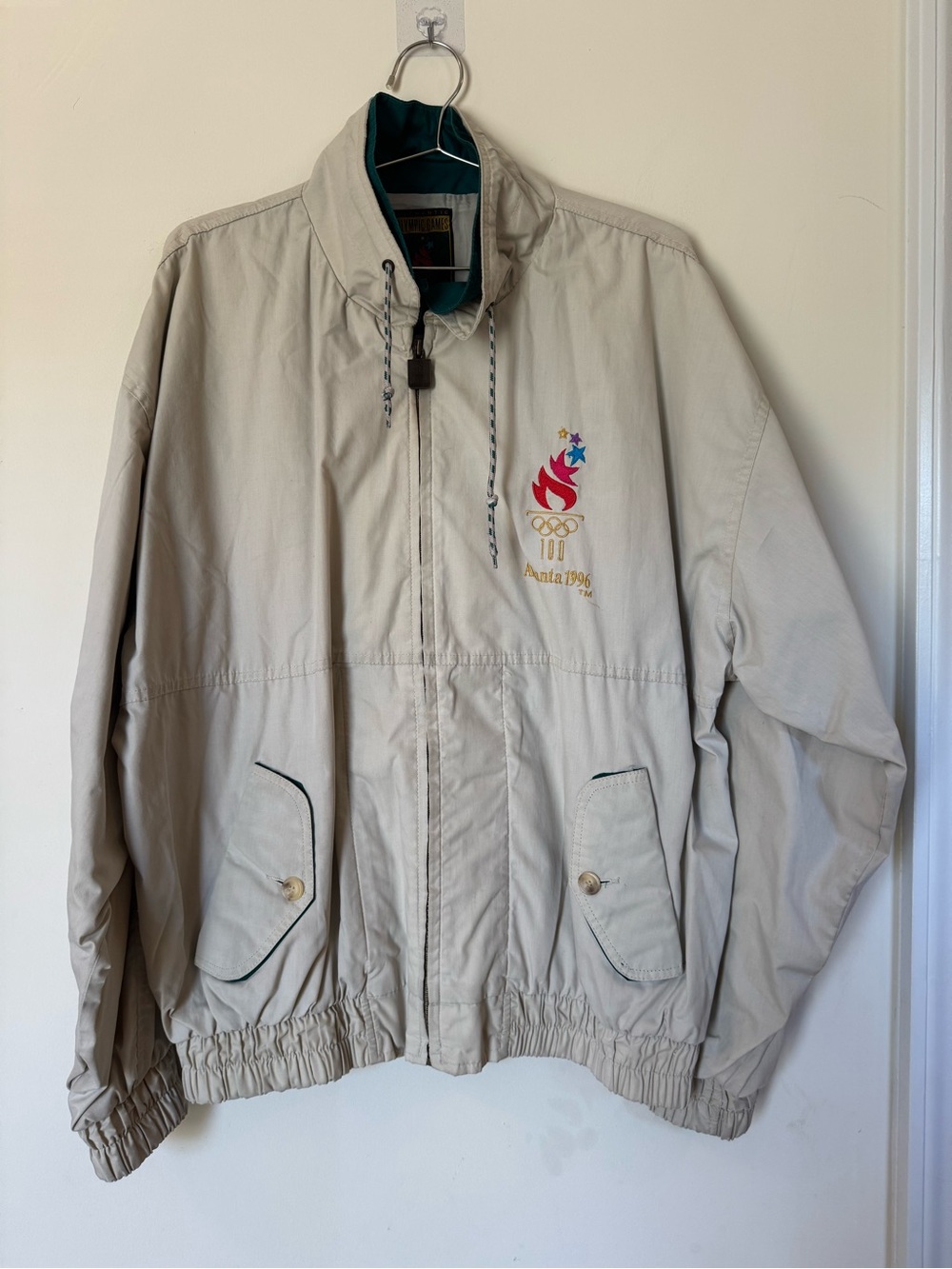 Vintage 1996 Atlanta Olympic Windbreaker Jacket